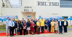 เข้าร่วมพิธีรับมอบอาคาร BSL-3 (เฟสที่ 2) ณ ศูนย์อ้างอิงโรคปากและเท้าเปื่อย ภูมิภาคเอเชียตะวันออกเฉียงใต้
