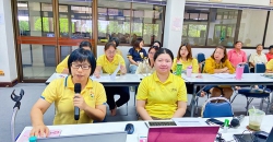จัดอบรมการจัดการความรู้ (KM) ประจำปี 2568 ณ ห้องประชุมใหญ่ ในหัวข้อ “งานไม่พัง หลังไม่หัก กับหลักการยศาสตร์”
